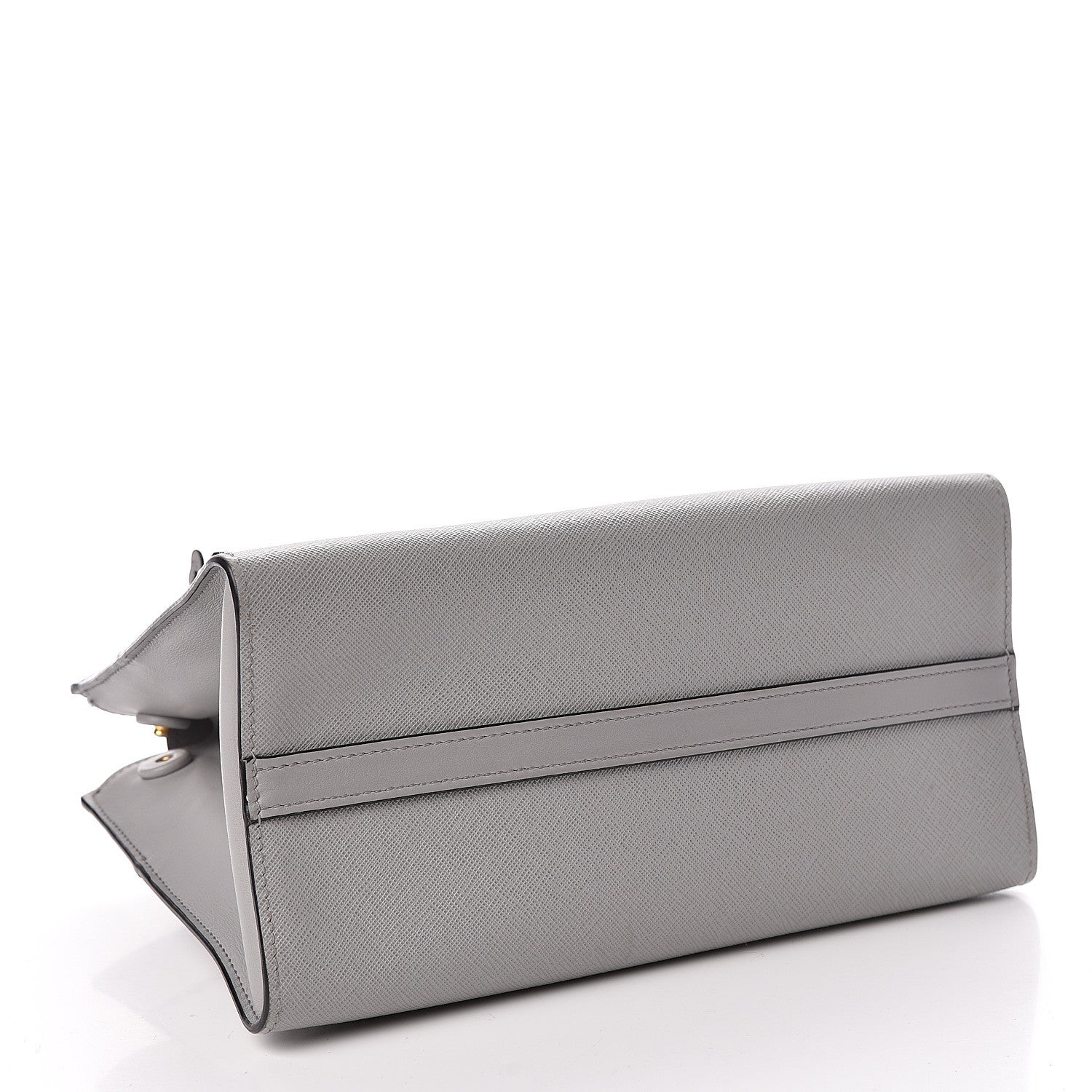 Prada Saffiano City Calf Small Esplanade Tote Nube 4 of 14