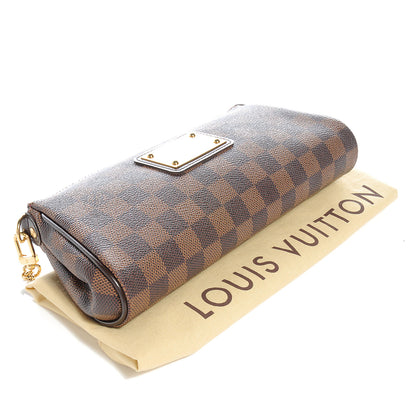Louis Vuitton Damier Ebene Eva Clutch 4 of 8