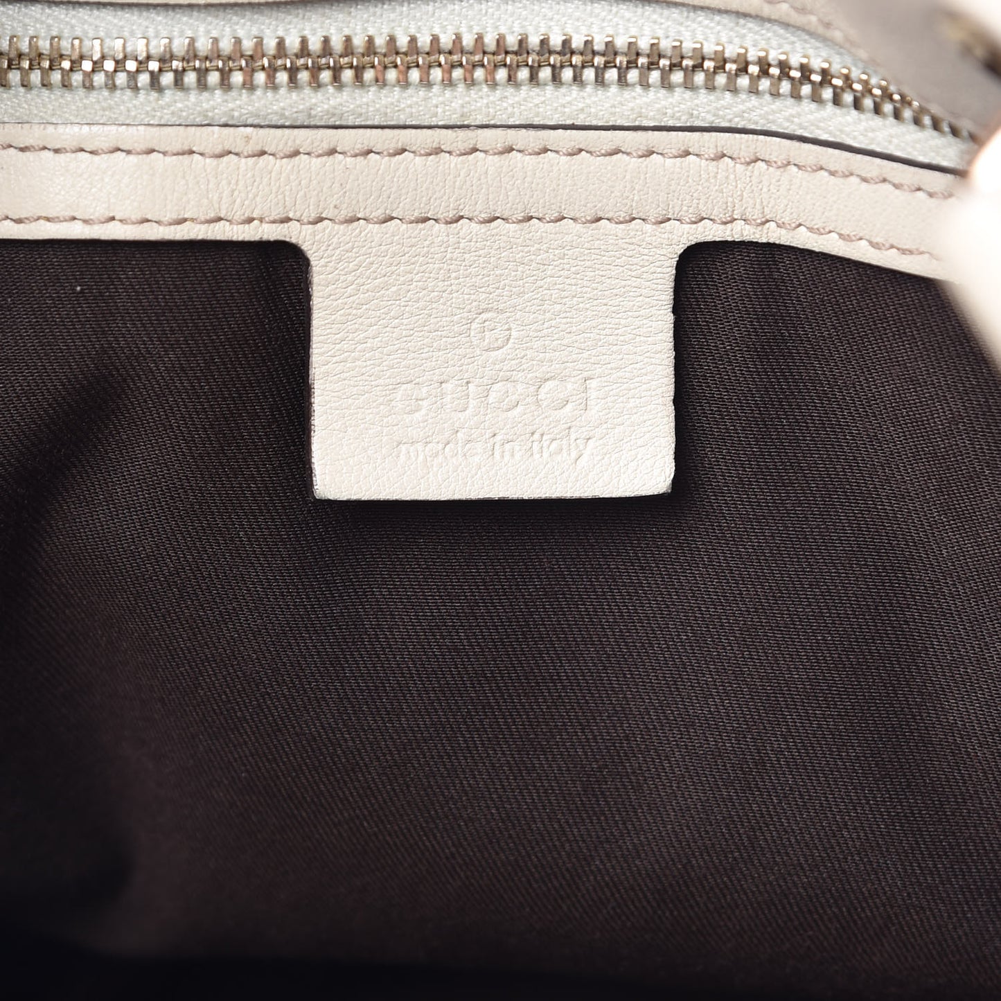 Monogram Peggy Braided Tote Off White