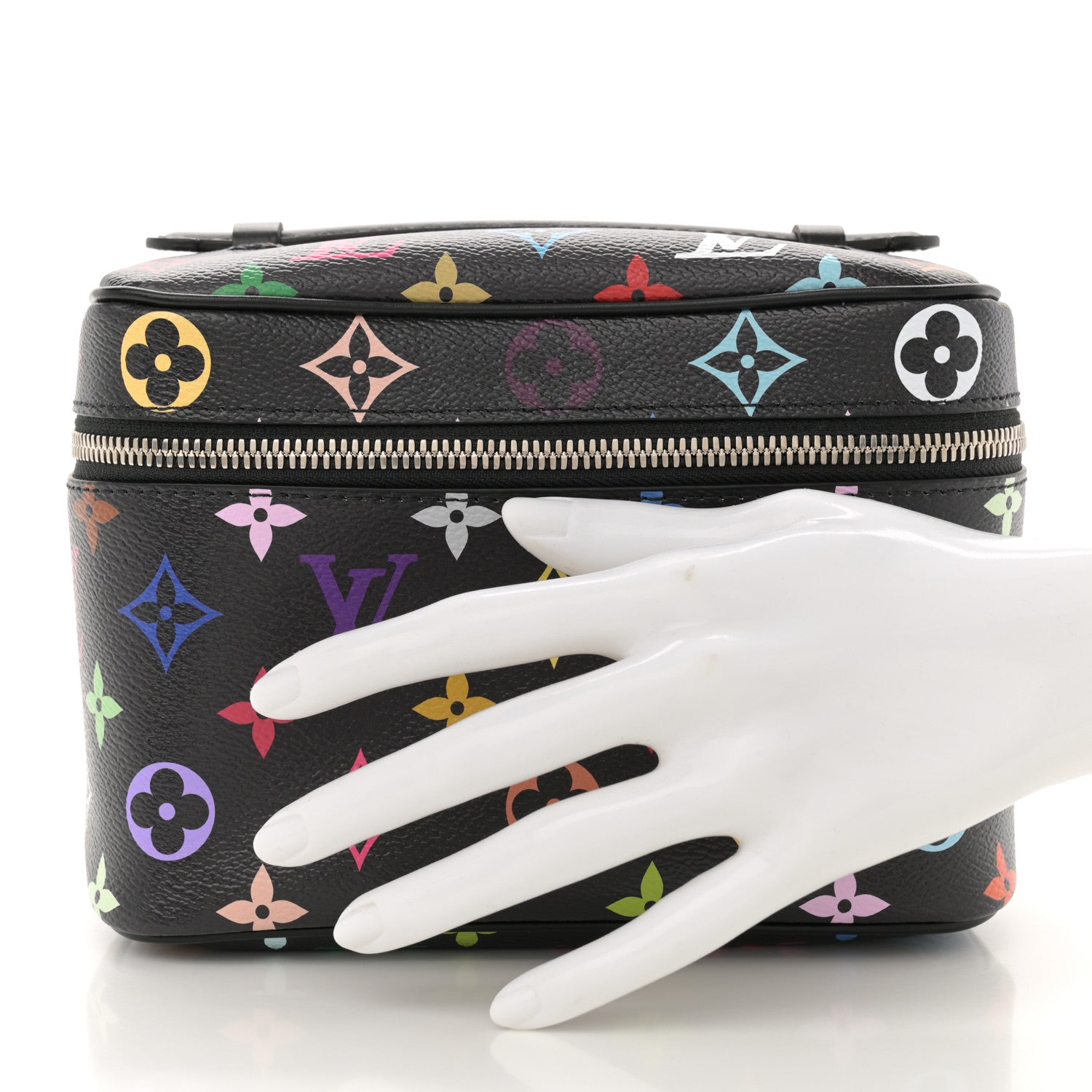 Louis Vuitton LV X TM Monogram Multicolor Nice Mini Black 1663512