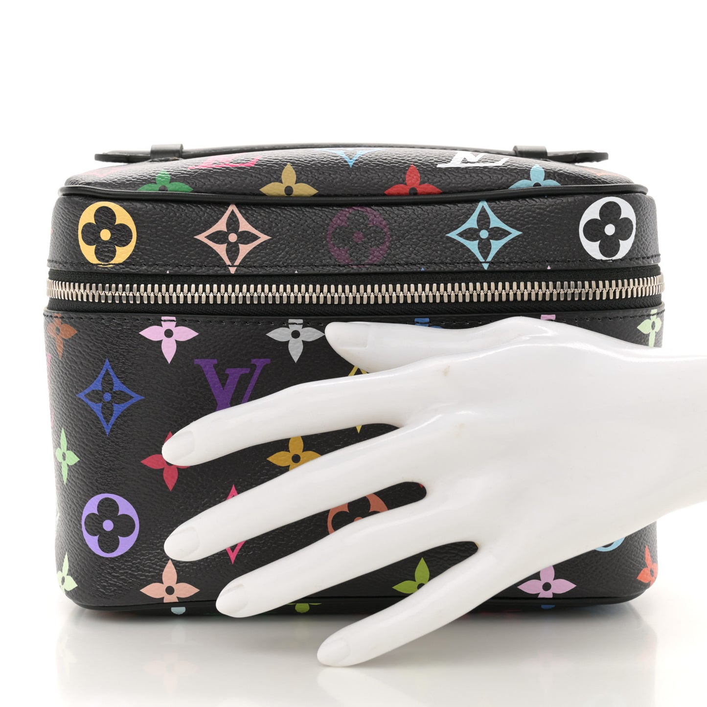 LV X TM Monogram Multicolor Nice Mini Black