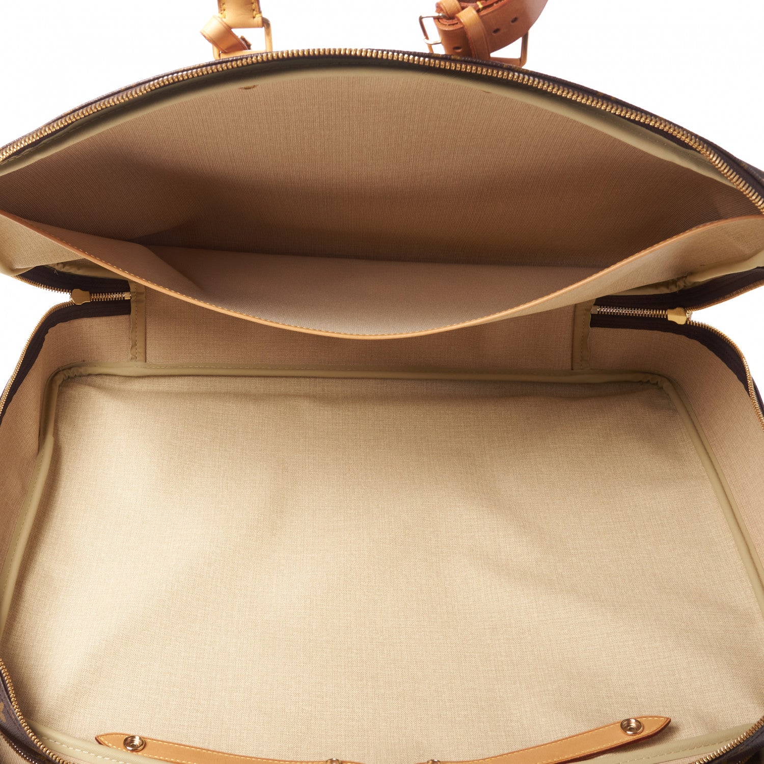 Louis Vuitton Monogram Alize 2 Compartment Luggage Travel Bag 6 of 8
