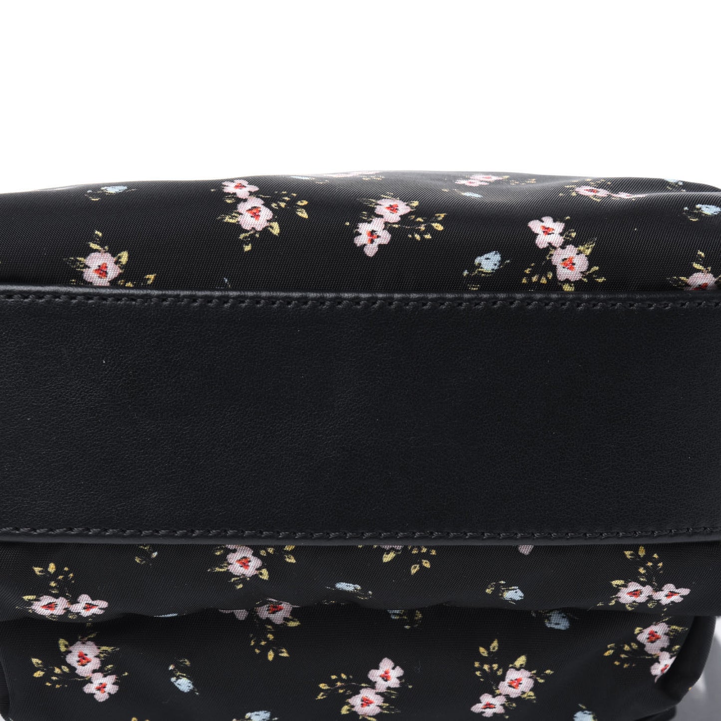 Tech Twill Nylon Hibiscus Print Nano Backpack Multicolor