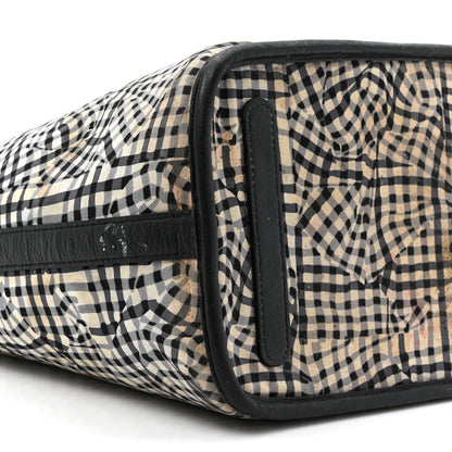 MCM Visetos Medium Liz Reversible Shopper Tote Black 17 of 30