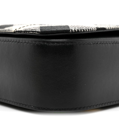 Burberry Jacquard Check Snip Bag Black 9 of 10