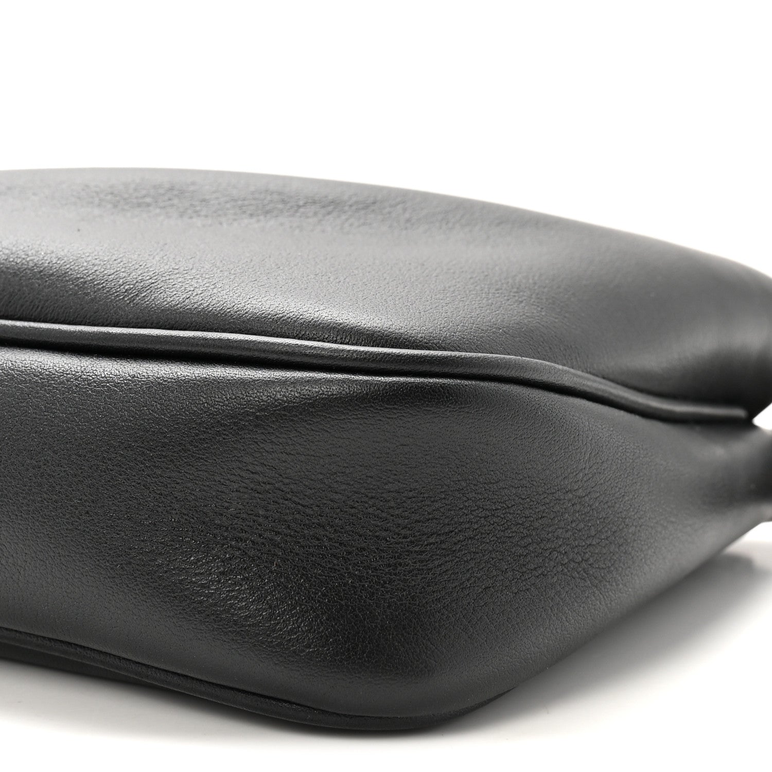 Balenciaga Natural Smooth Calfskin Rodeo Sling Pochette Black 9 of 10