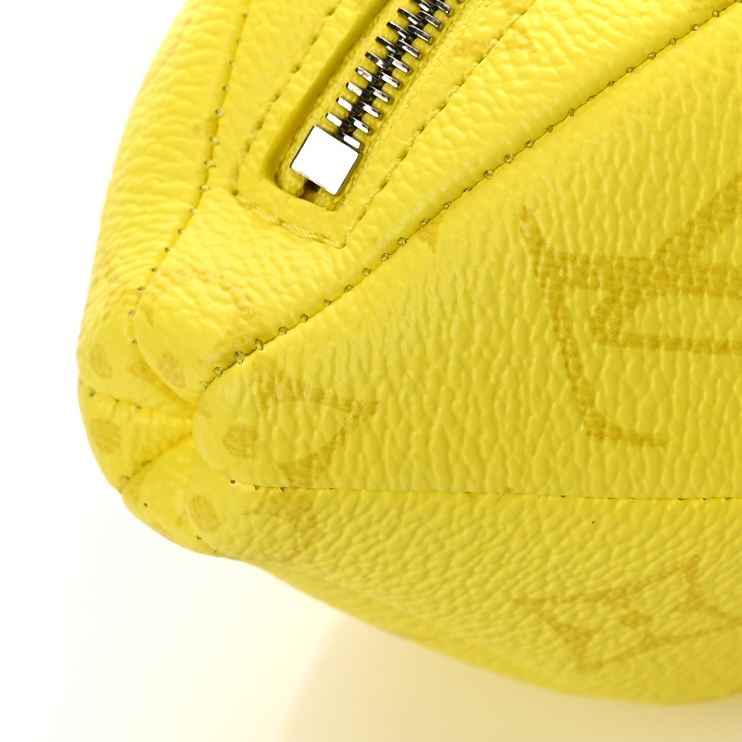 Louis Vuitton Monogram Lemon Pouch Yellow 9 of 9
