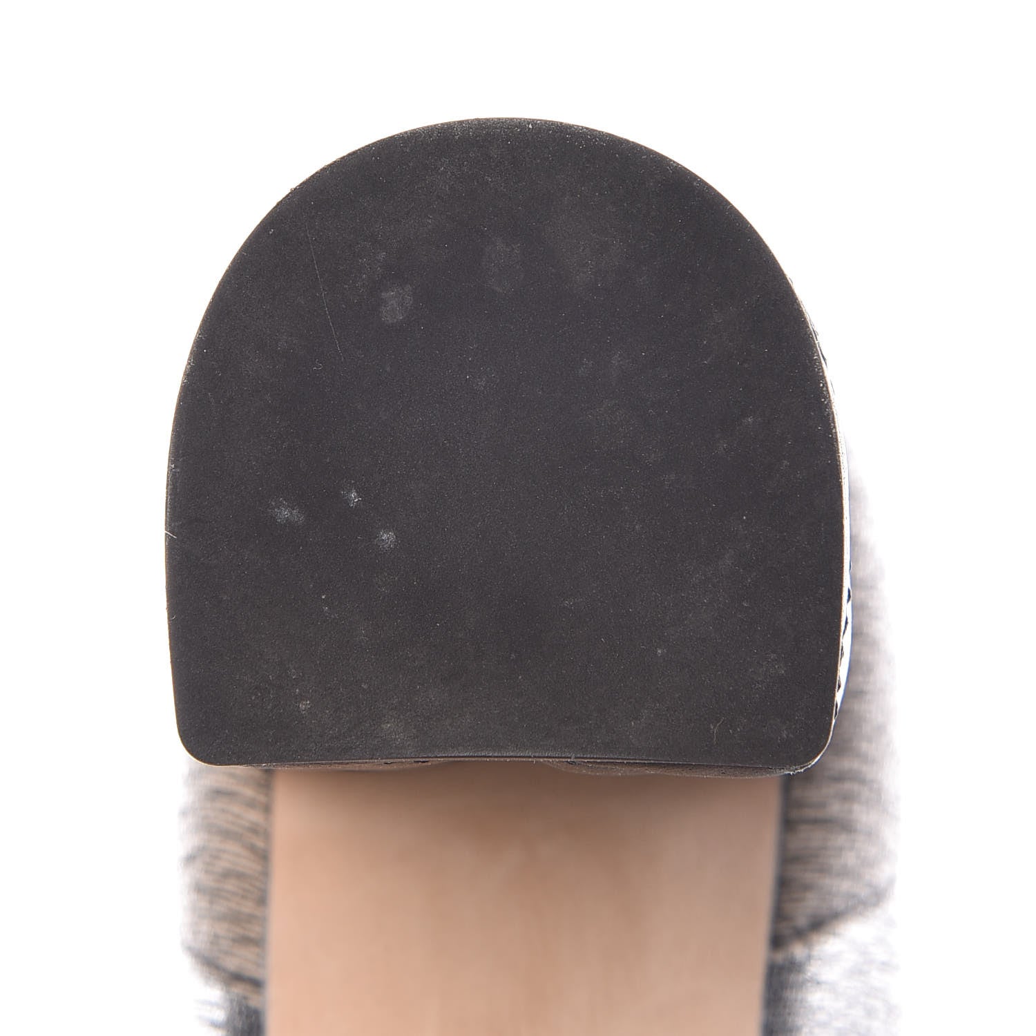 Chanel Mesh Grosgrain Cap Toe Short Boots 38.5 Grey Black 14 of 14