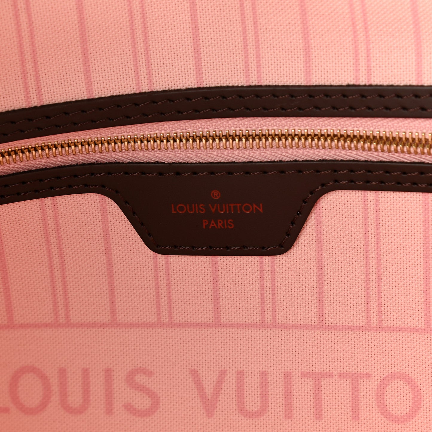 Damier Ebene Neo Neverfull MM Rose Ballerine