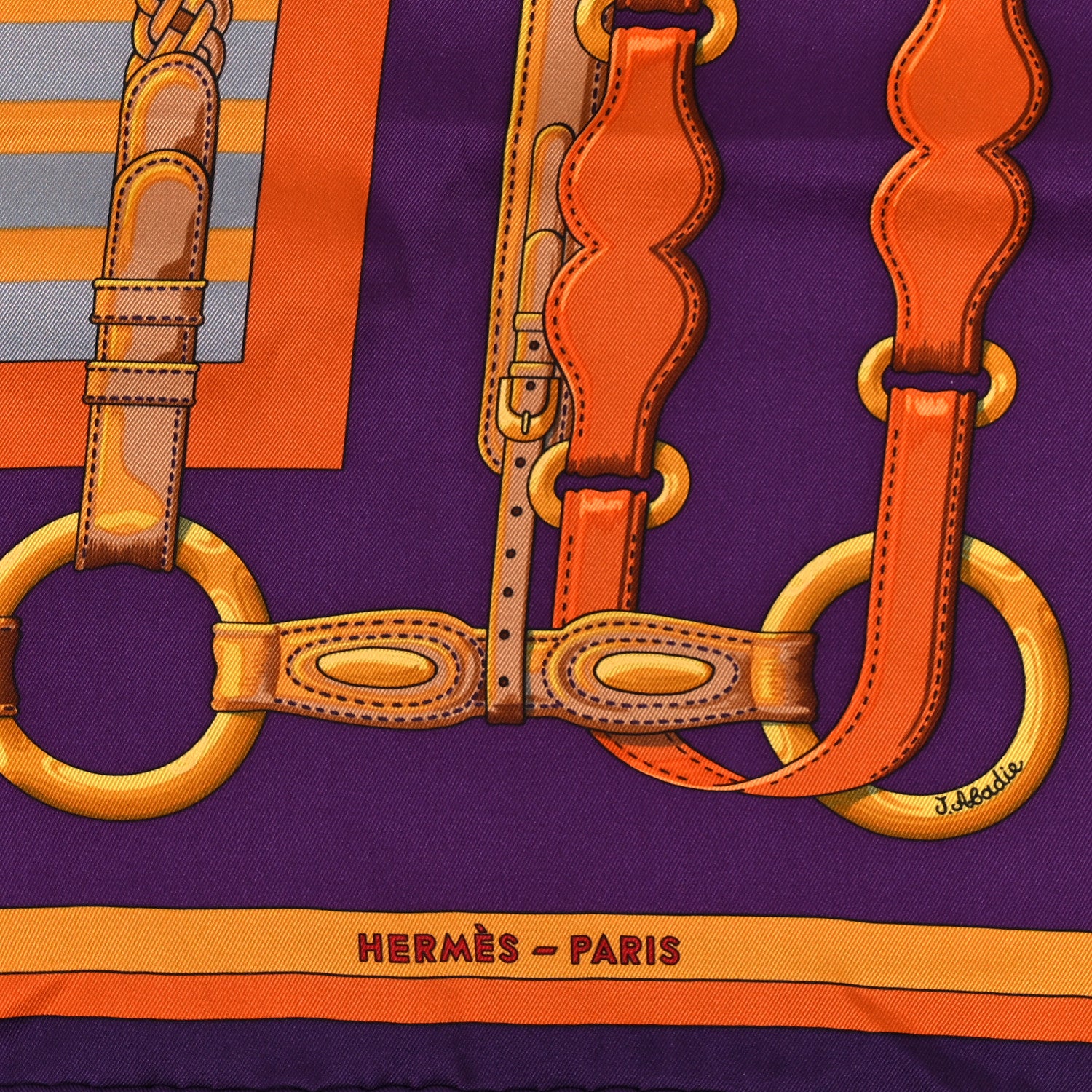 Hermes Silk Coaching Scarf 70 2 of 5