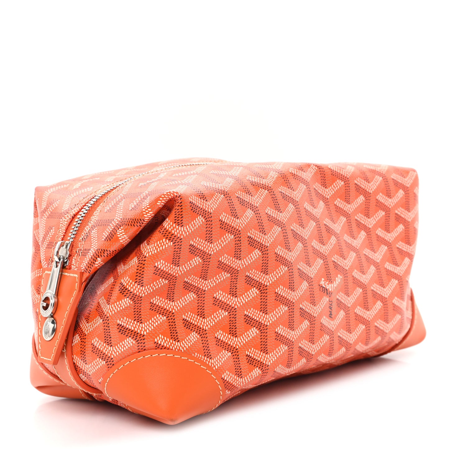 Goyardine Boeing 25 Trousse de Toilette Orange