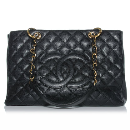 Chanel Caviar Grand Shopping Tote GST Black 1 of 7