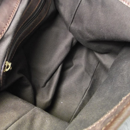 Leather Ascot Brown