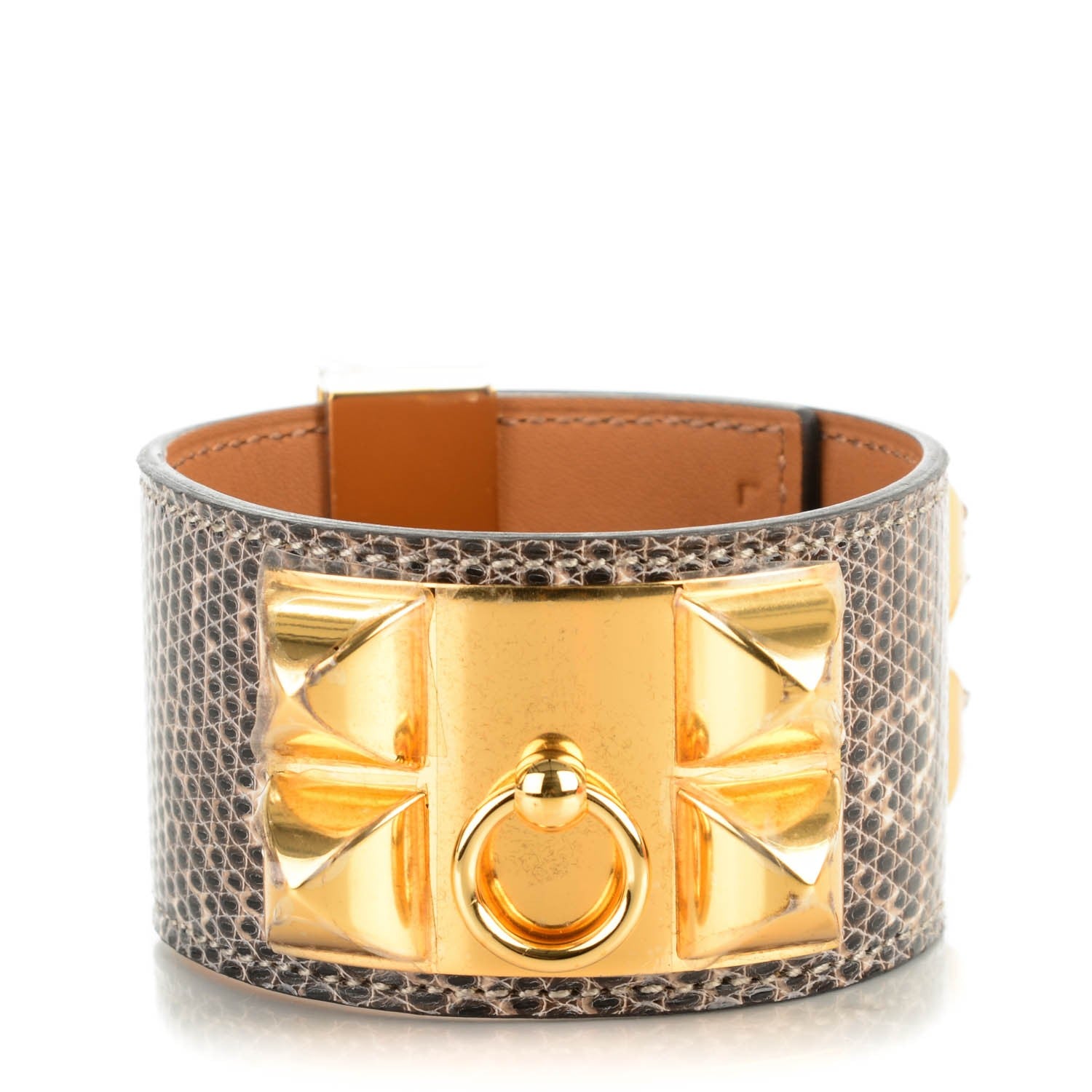 Hermes Lizard Collier De Chien CDC Bracelet L Ombre 1 of 7