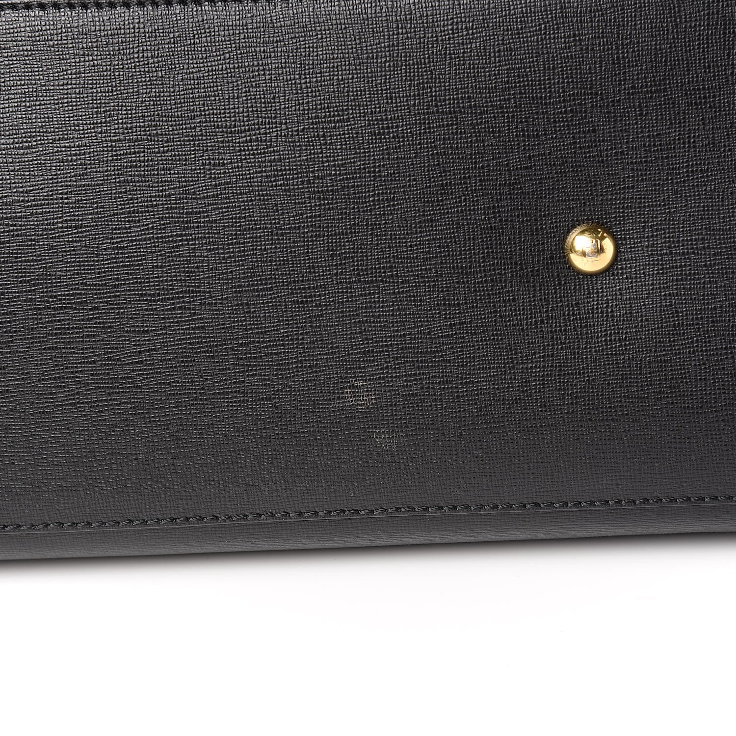 Fendi Vitello Elite Regular 2Jours Tote Black 9 of 12