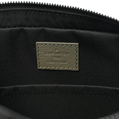 Louis Vuitton Monogram Shadow G65 Trio Messenger Olive Green 7 of 11