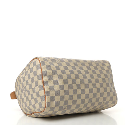 Louis Vuitton Damier Azur Speedy 30 4 of 9