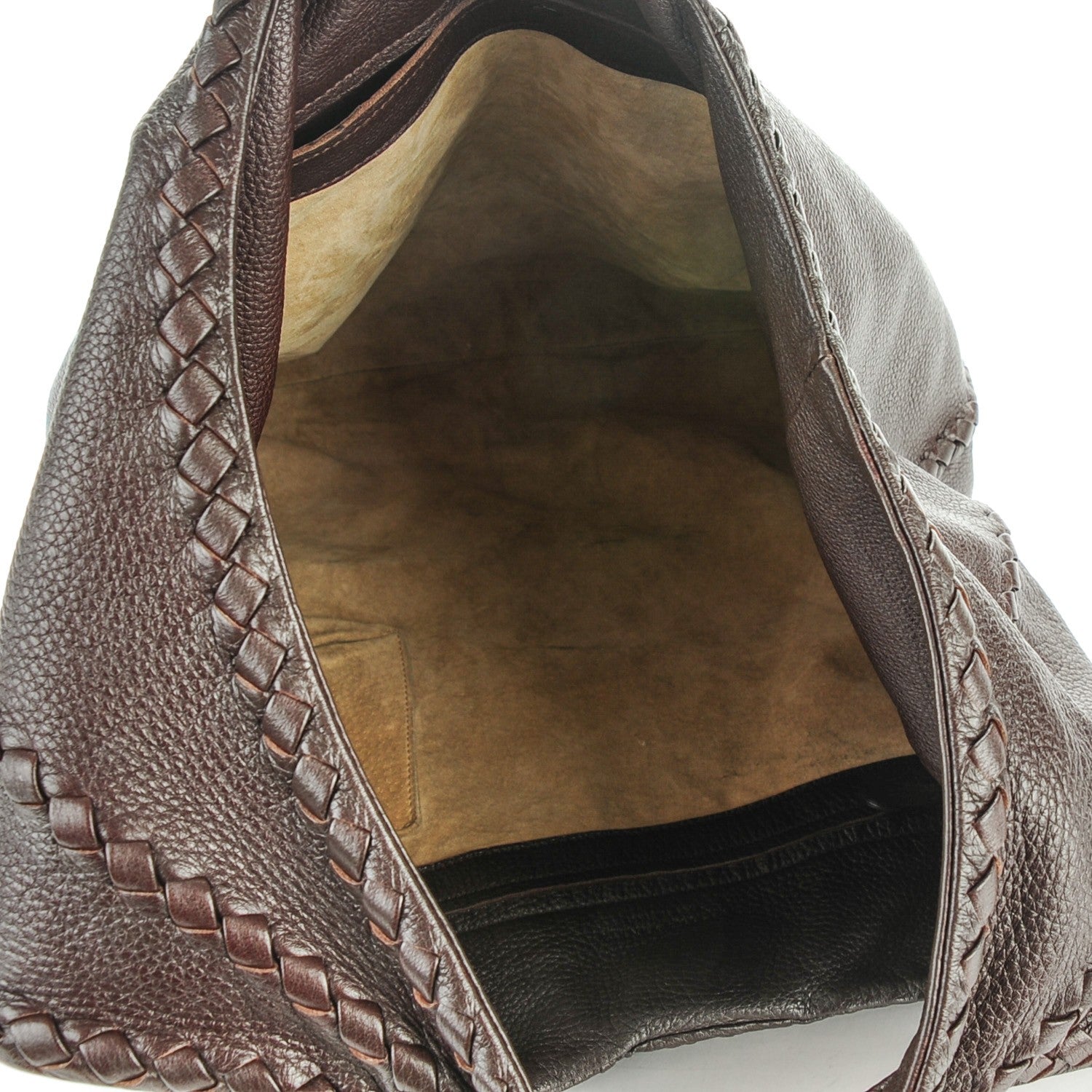 Bottega Veneta Cervo Deerskin Large Hobo Ebano 5 of 7
