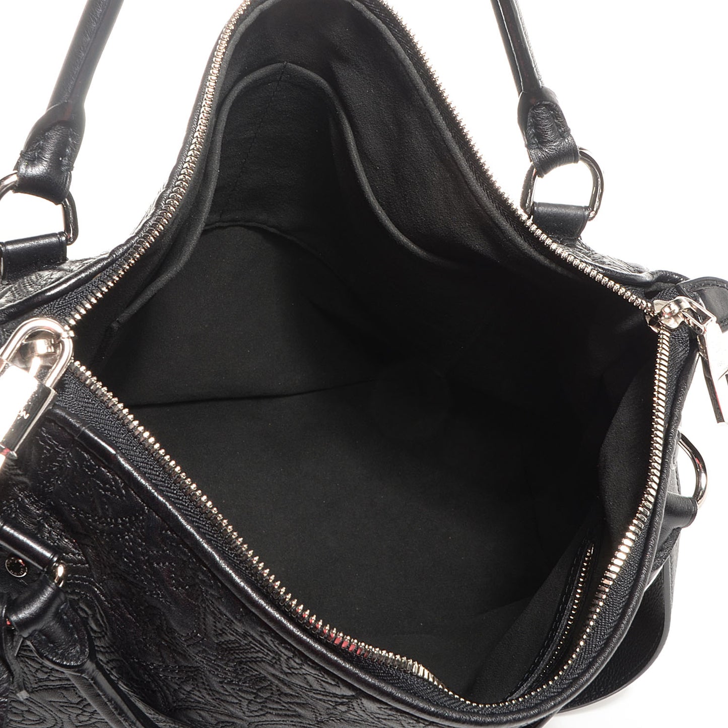 Monogram Lambskin Antheia Ixia PM Black