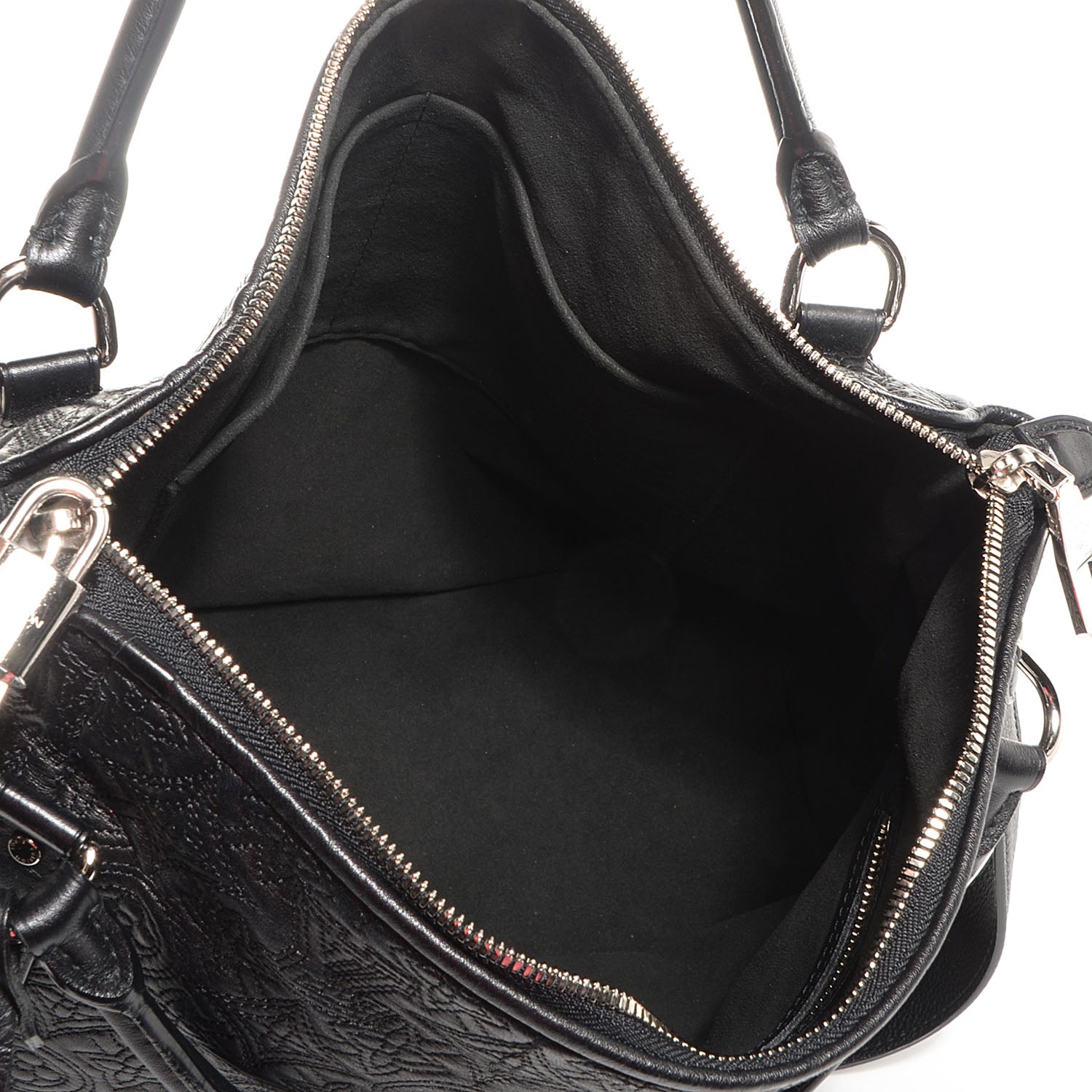 Louis Vuitton Monogram Lambskin Antheia Ixia PM Black 5 of 8