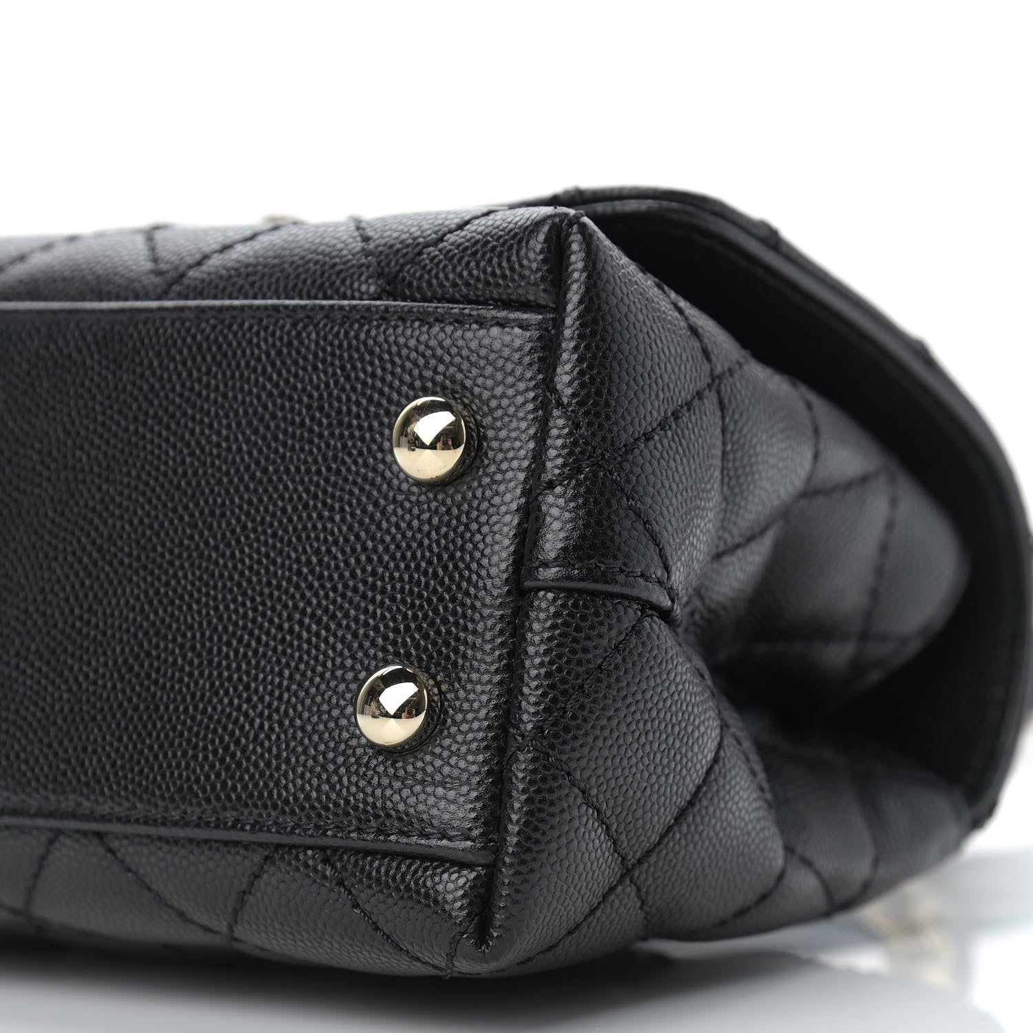 Chanel Caviar Quilted Extra Mini Coco Handle Flap Black 9 of 9
