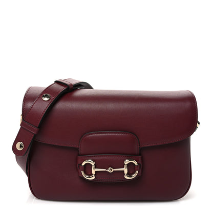 Gucci Arabella Calfskin Horsebit 1955 Shoulder Bag Rosso Ancora 1 of 10