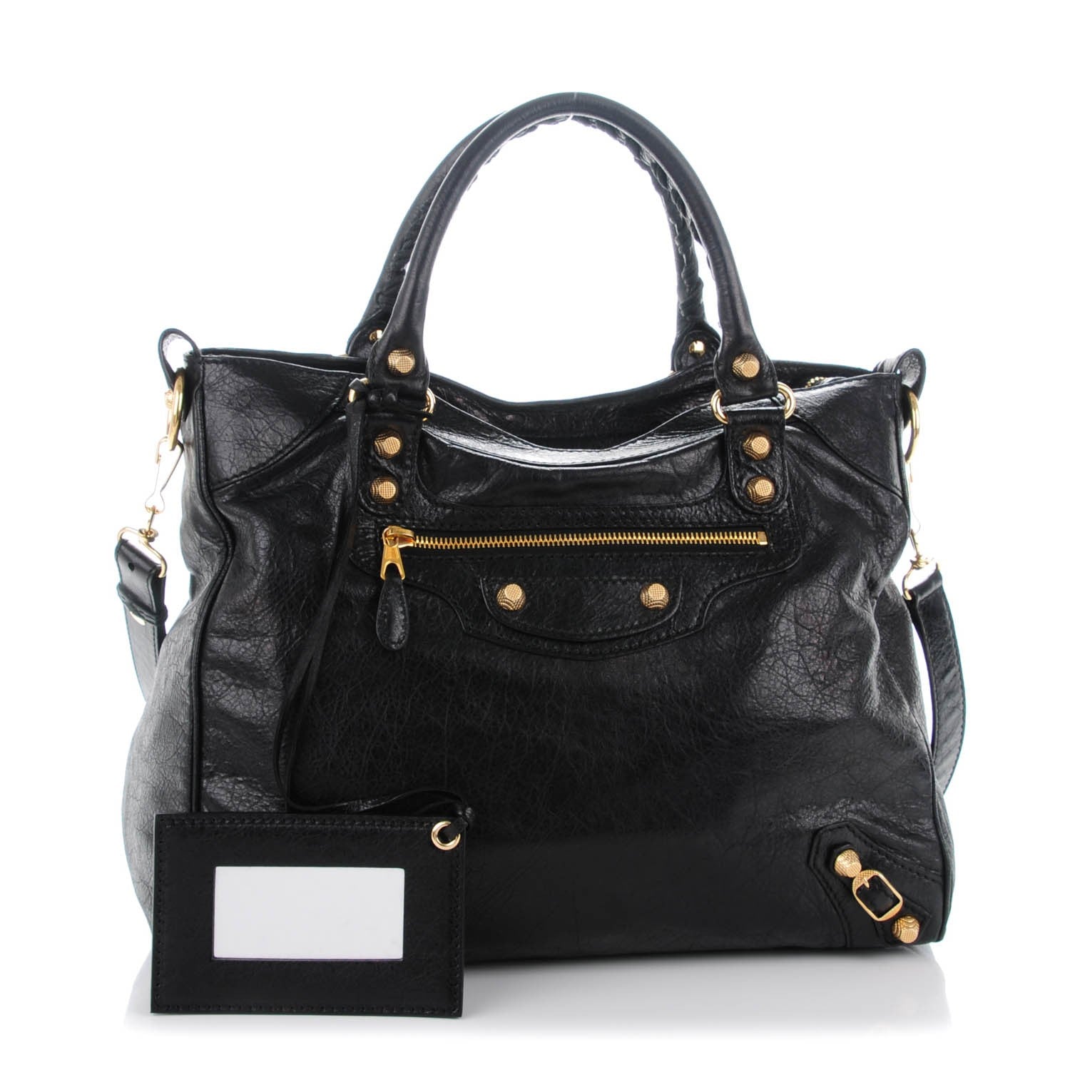 Balenciaga Agneau Giant 12 Gold Hardware Velo Black 1 of 7