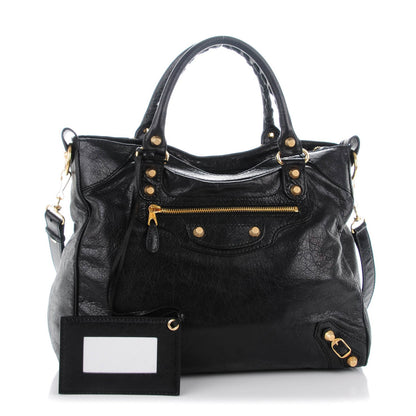 Balenciaga Agneau Giant 12 Gold Hardware Velo Black 1 of 7