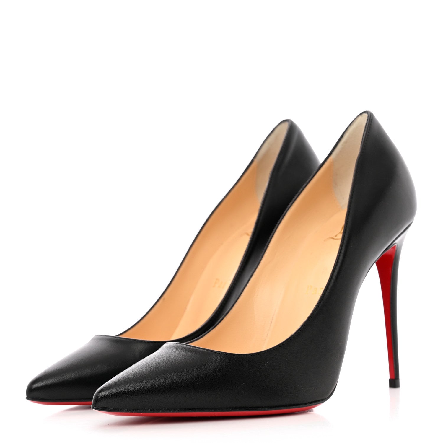 Christian Louboutin Kid Pigalle Follies 100 37.5 Black 3 of 16