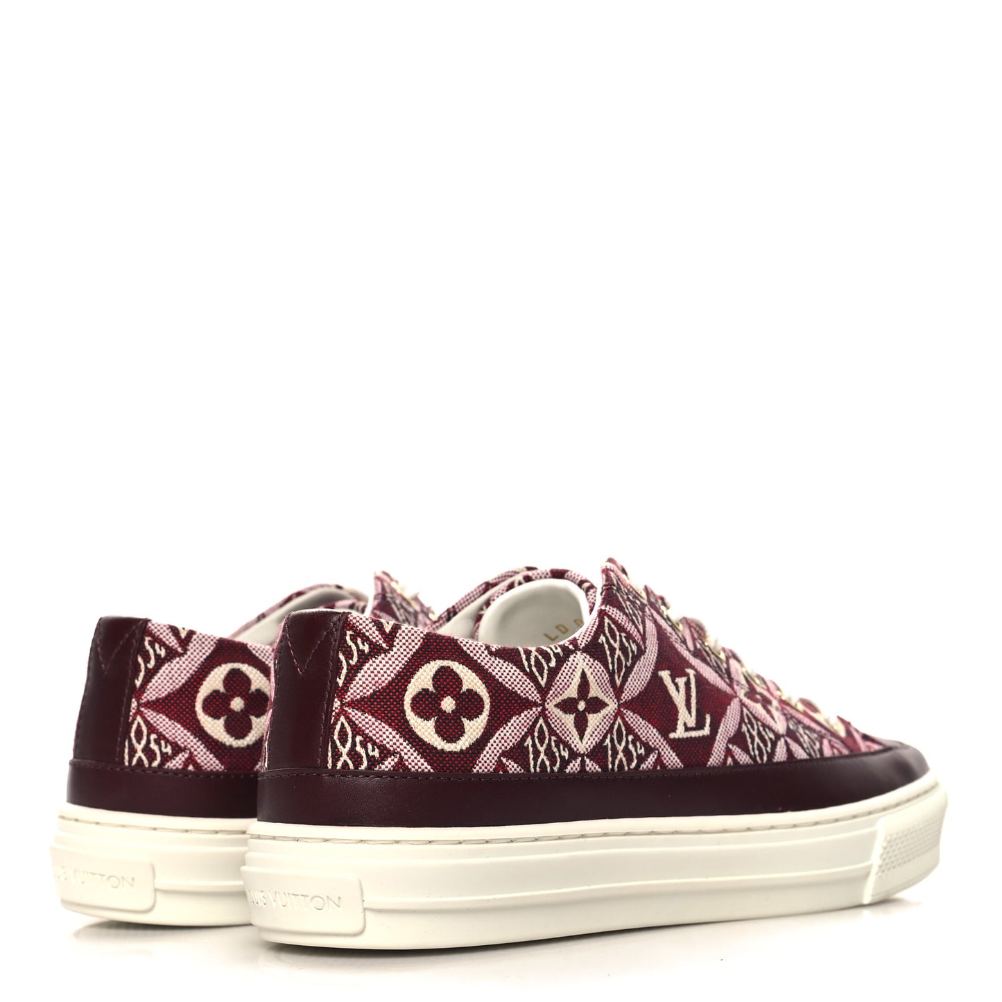 Jacquard Since 1854 Stellar Sneakers 35.5 Bordeaux