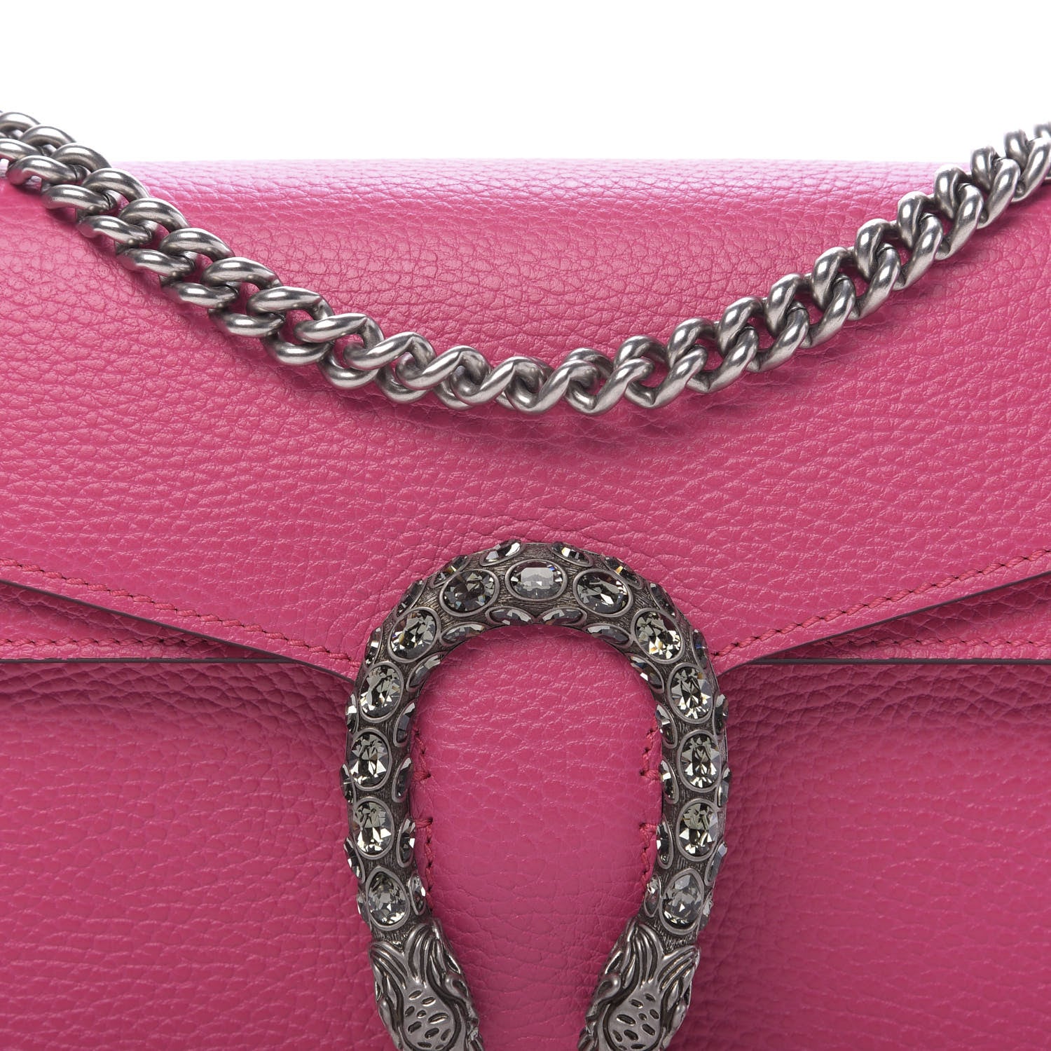 Gucci Dollar Calfskin Small Dionysus Shoulder Bag Box Pink 10 of 10