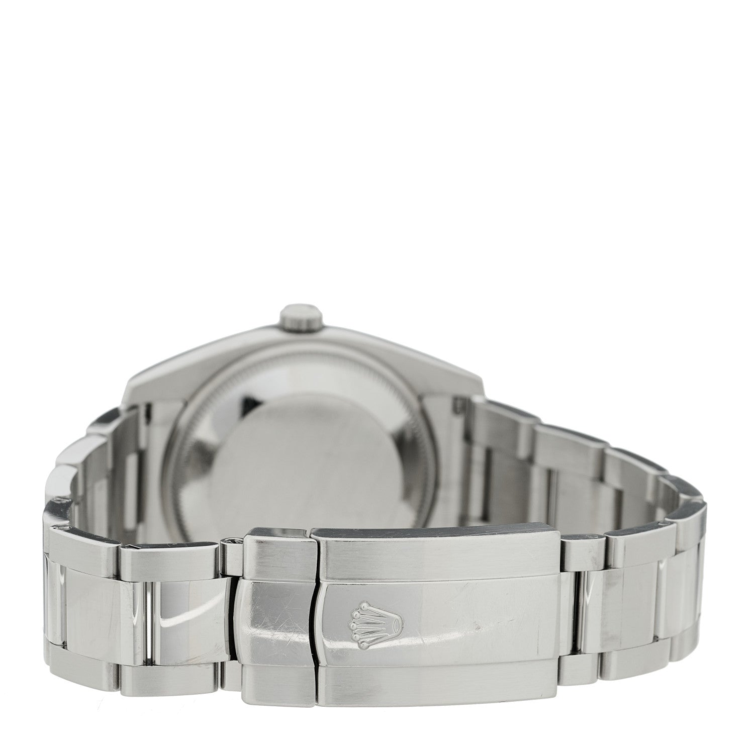 Rolex Stainless Steel 34mm Oyster Perpertual Date Watch Silver 115200 3 of 5