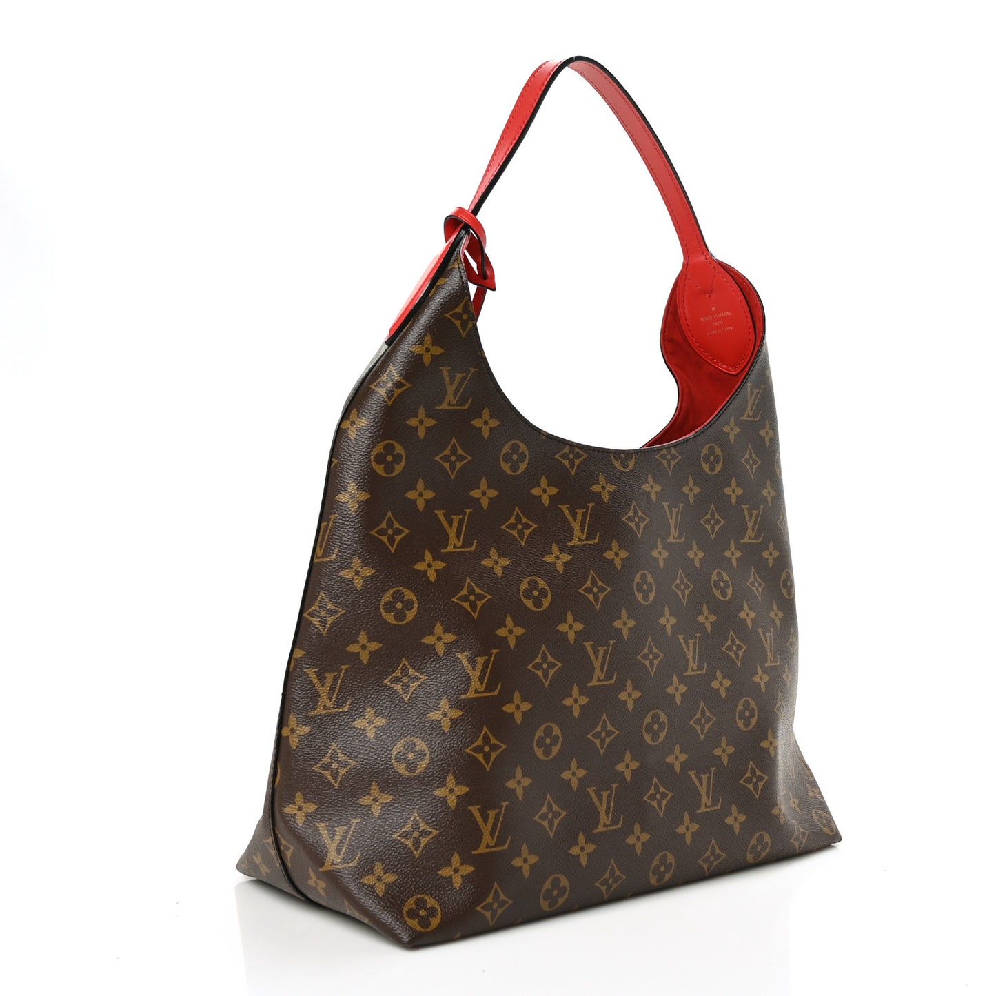 Monogram Flower Hobo Coquelicot