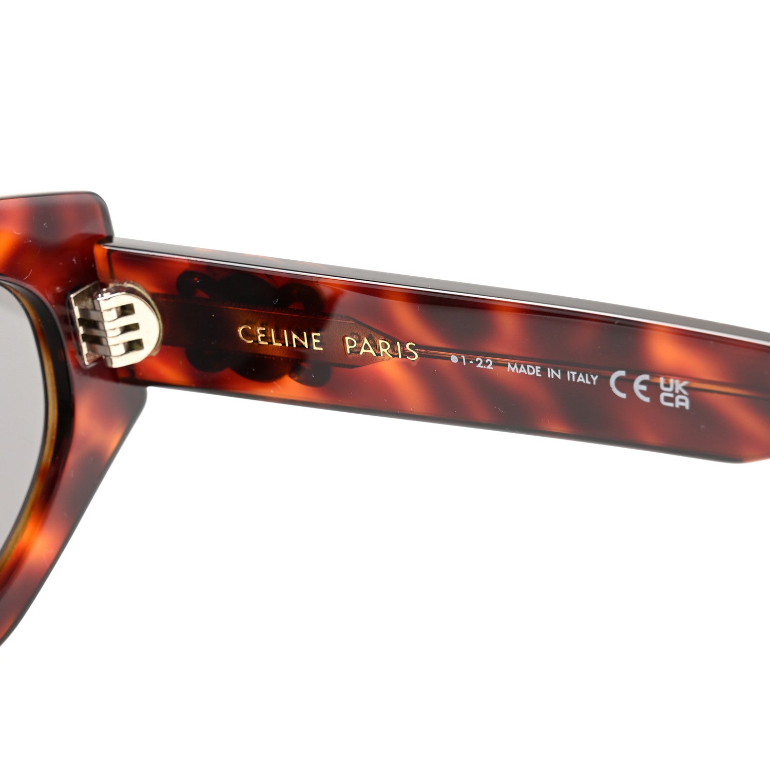 Celine Acetate Triomphe 08 Sunglasses CL 40238U Tortoise 5 of 8