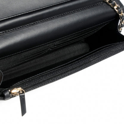 Chanel Caviar Timeless Wallet on Chain WOC Black 5 of 9