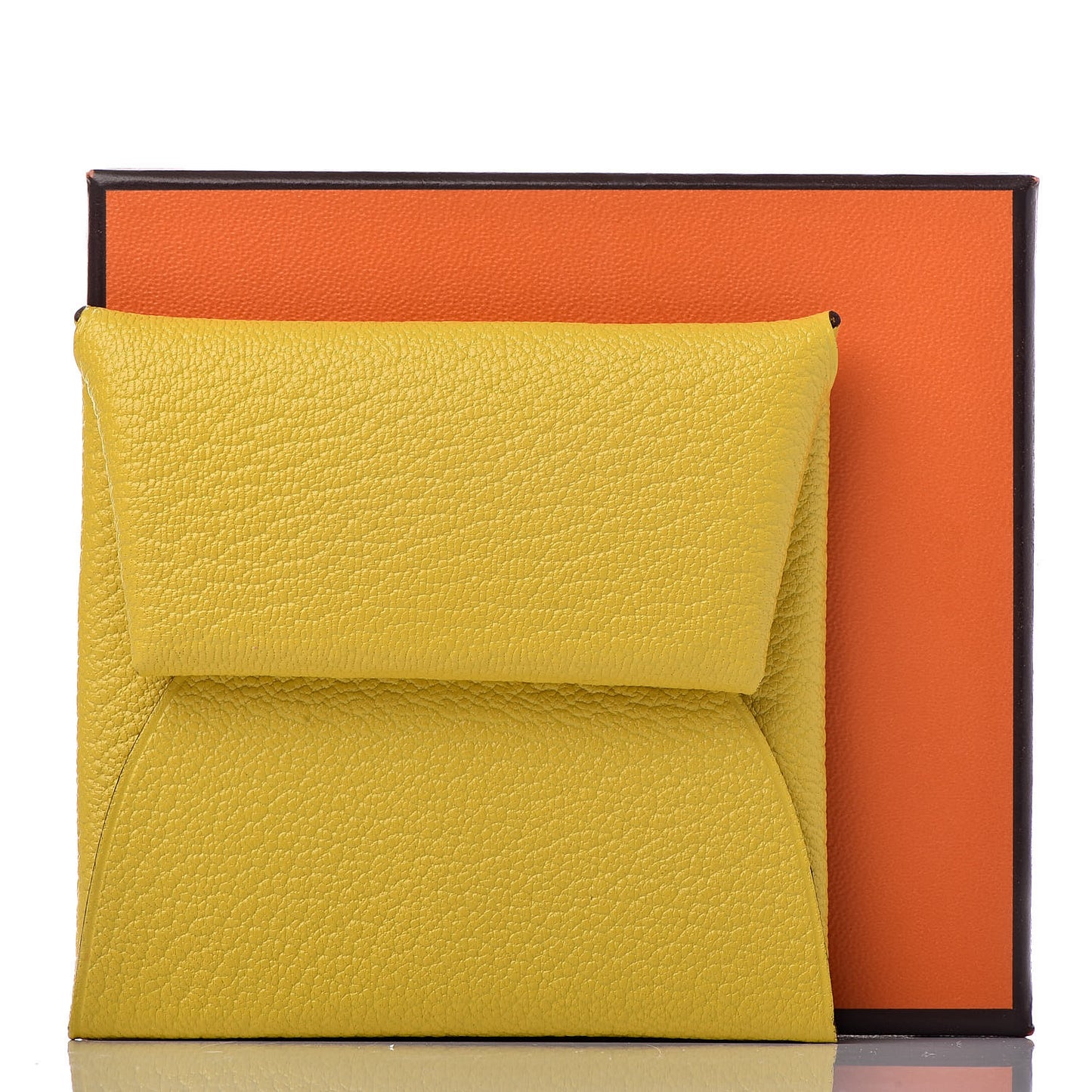 Chevre Mysore Bastia Coin Purse Jaune de Naples