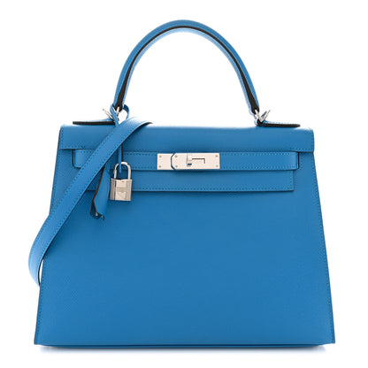 Hermes Epsom Kelly Sellier 28 Bleu Zanzibar 1 of 10