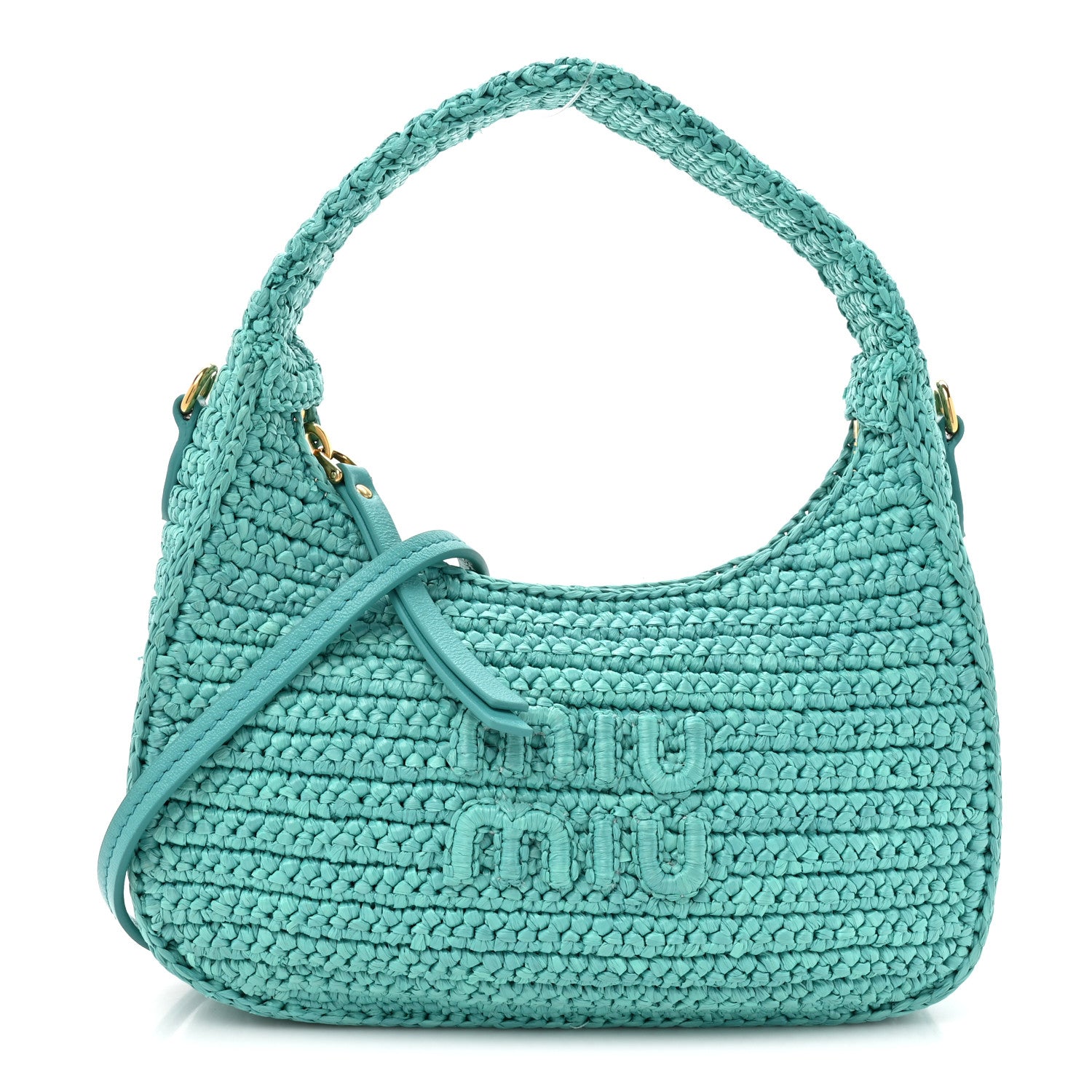 Miu Miu Crochet Mini Wander Hobo Giada 1838986 – FASHIONPHILE