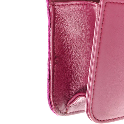Gucci Velvet Matelasse GG Marmont Mini Bag Fuchsia Violet Cyclamen 13 of 18