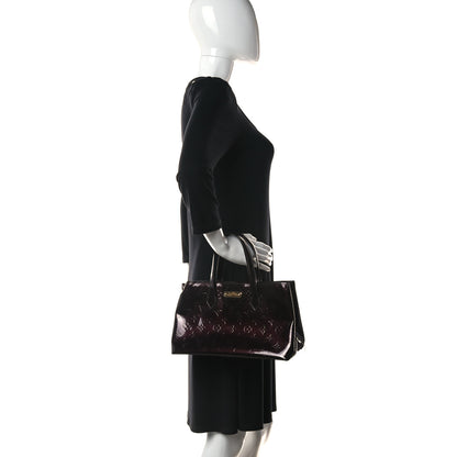 Louis Vuitton Vernis Wilshire PM Amarante 2 of 16