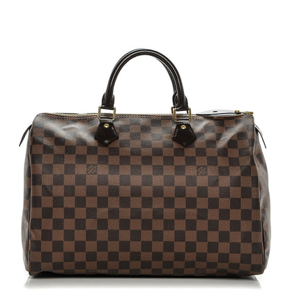 Louis Vuitton Damier Ebene Speedy 35 1 of 7