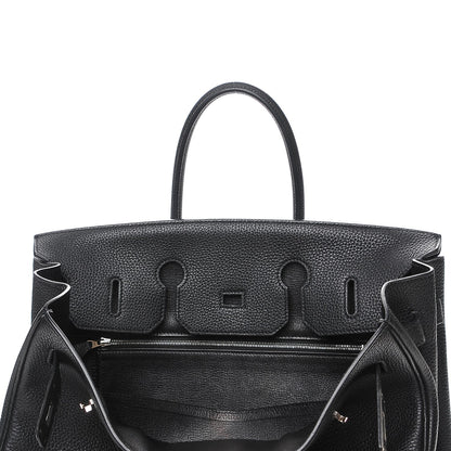 Hermes Taurillon Clemence Birkin 35 Black 8 of 24