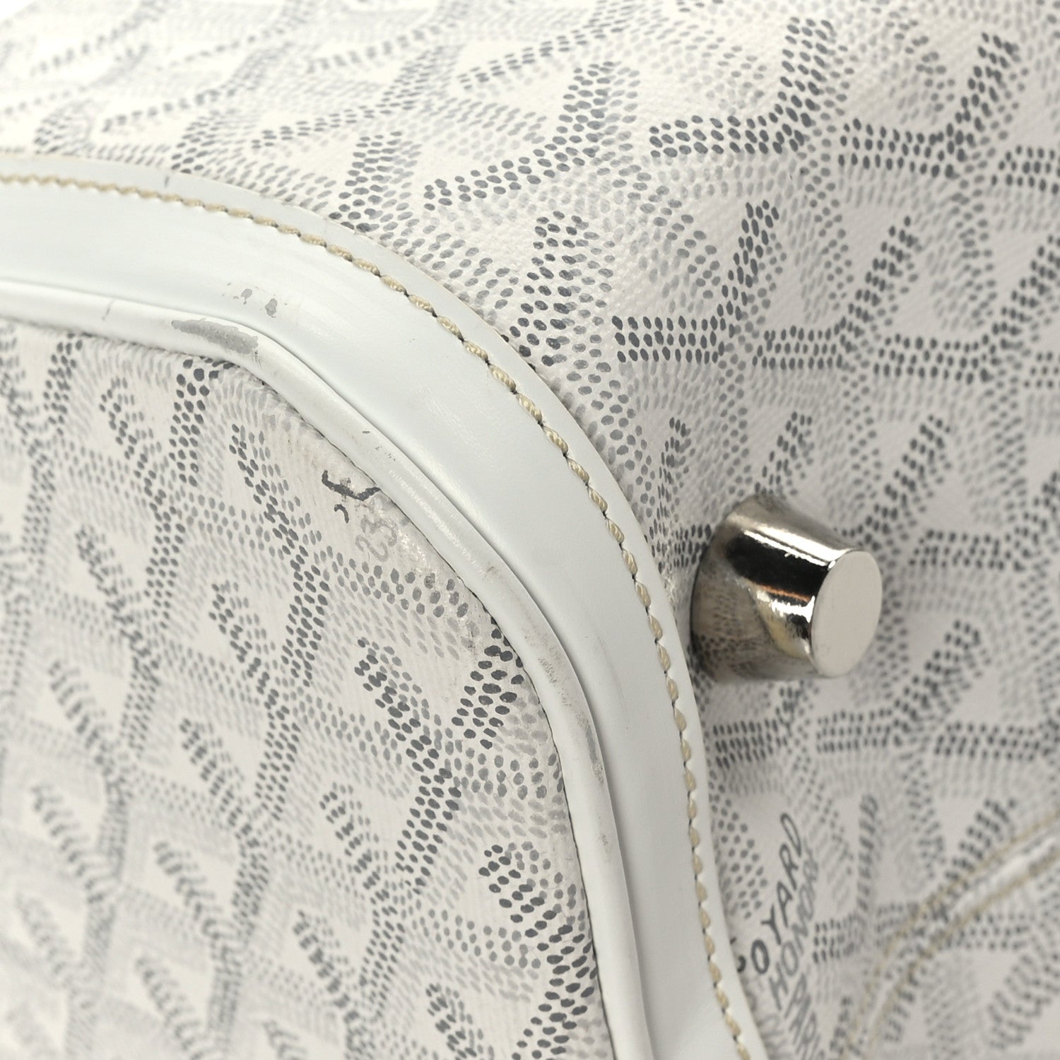 Goyard Goyardine Croisiere 35 White 6 of 9