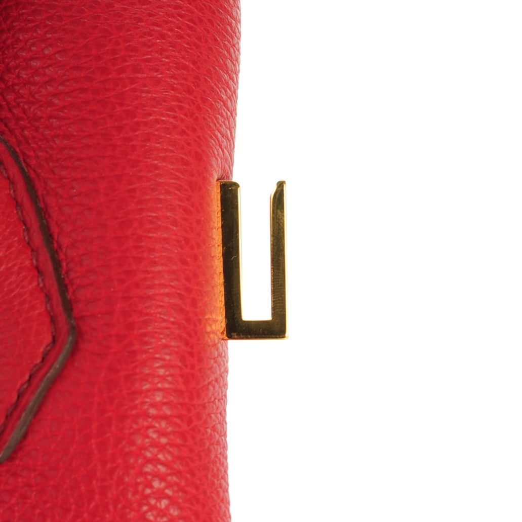Togo Birkin 35 Rouge Garance