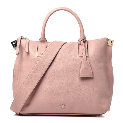 Mulberry Classic Grained Calfskin Small Alice Satchel Blush 1 of 10