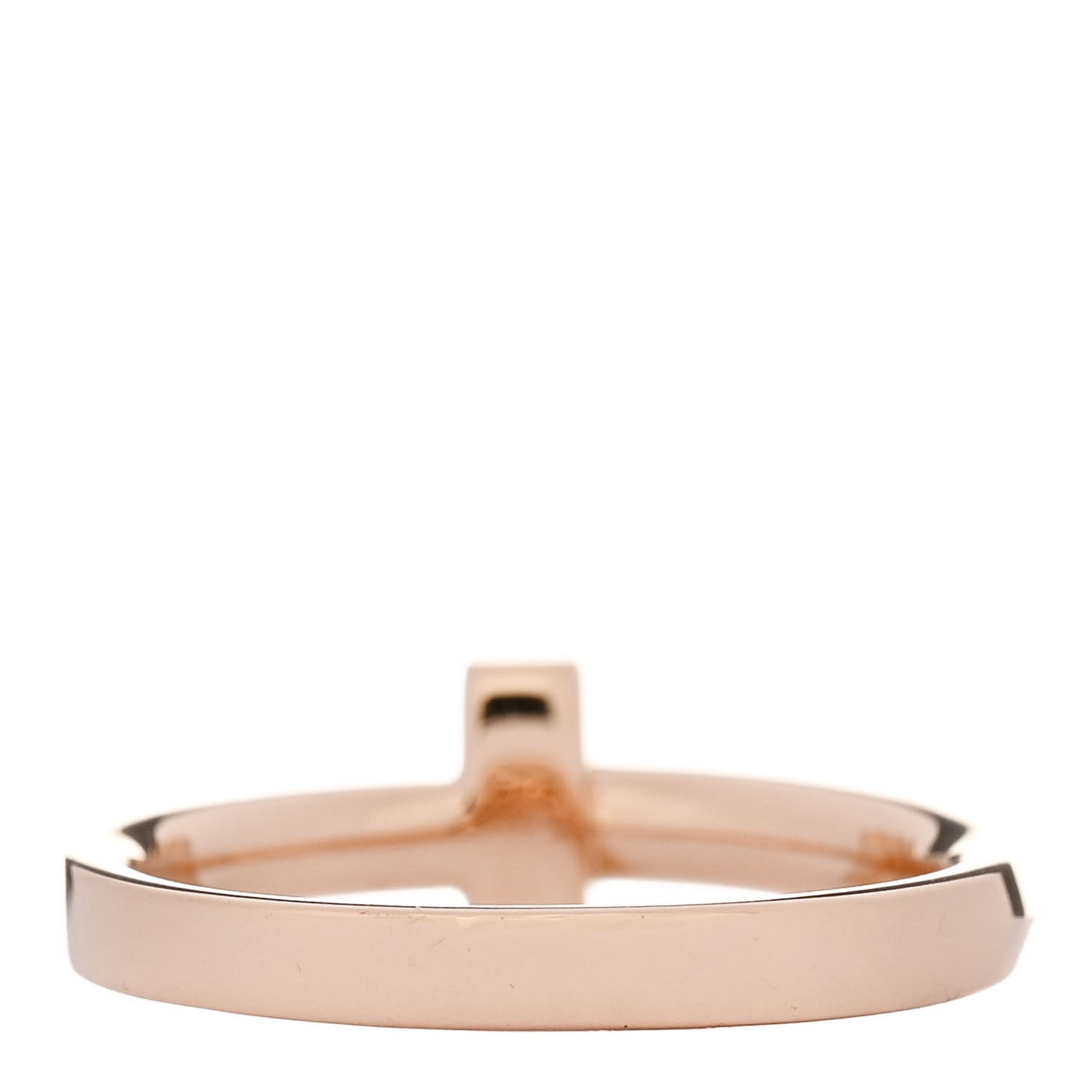 18K Rose Gold T T1 Ring 52 6