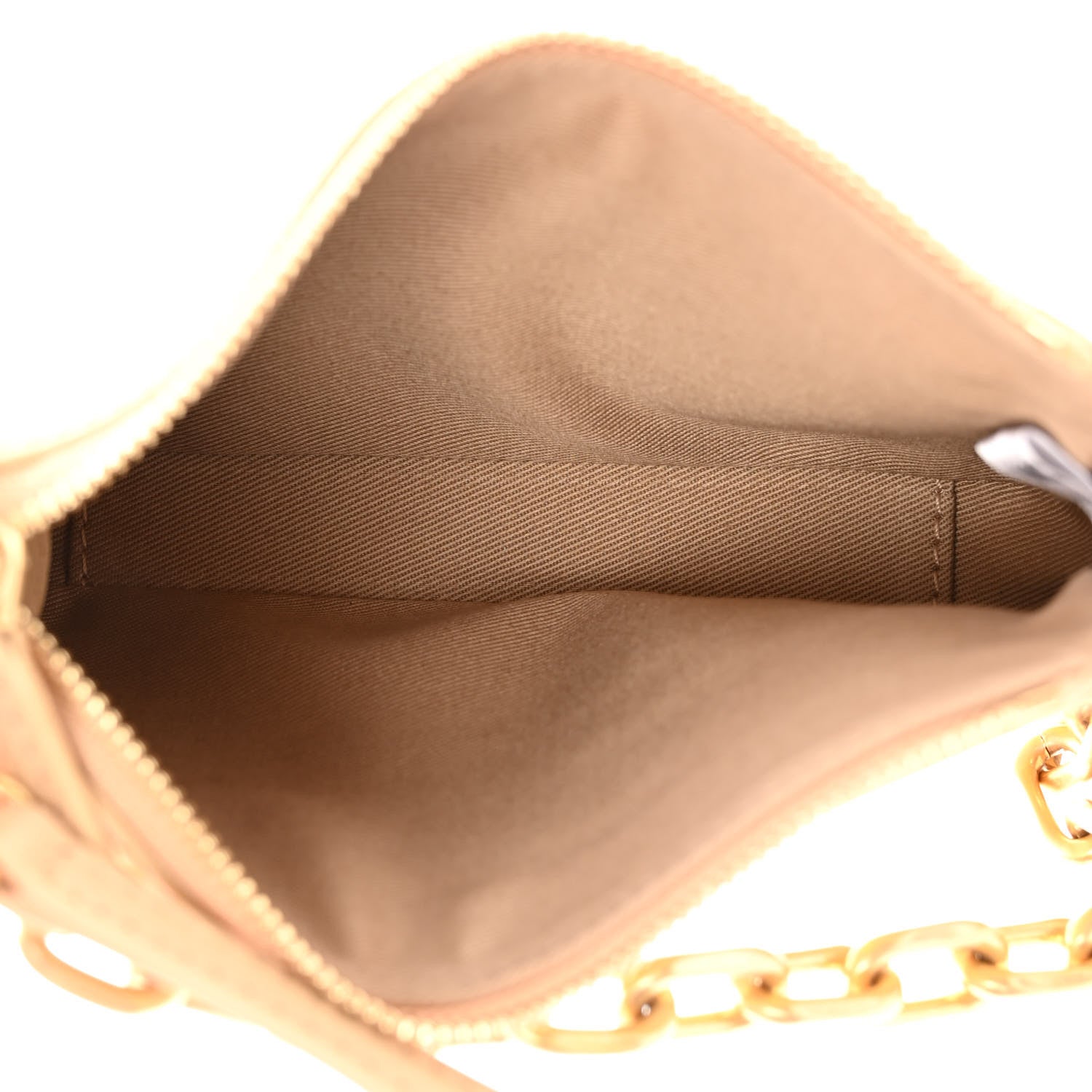 MCM Calfskin Color Splash Mini Pouch on Chain Croissant 5 of 9