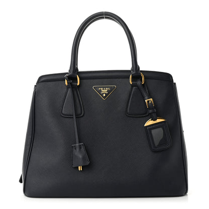 Prada Saffiano Lux Parabole Tote Baltico 1 of 9
