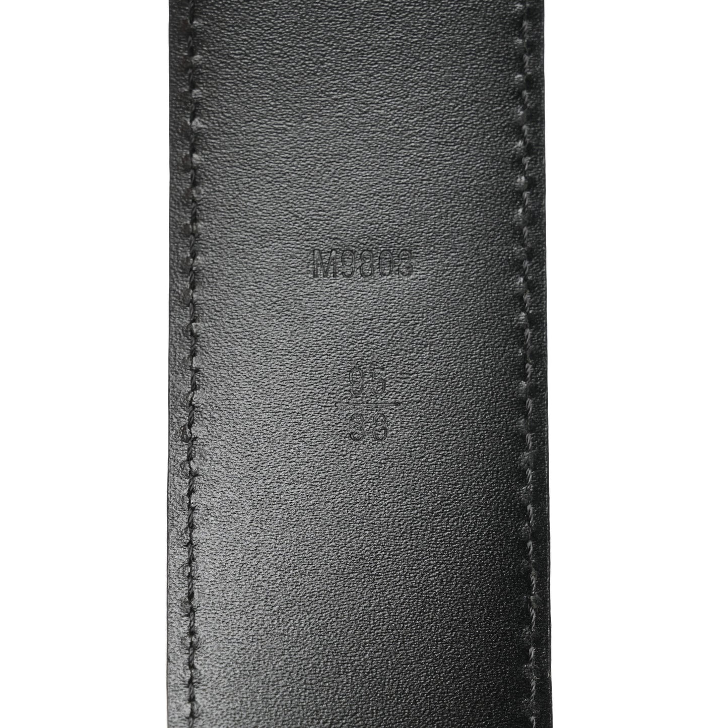 Damier Graphite 40mm LV Initiales Belt 95/38