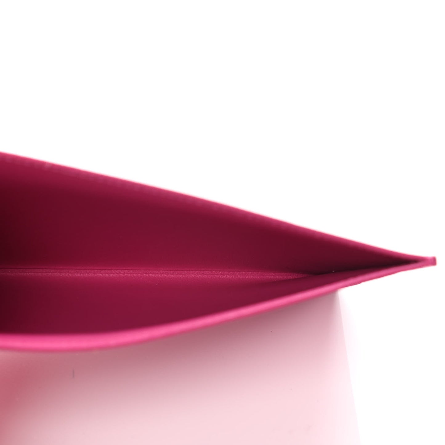 Calfskin Felicie Card Holder Insert Pink